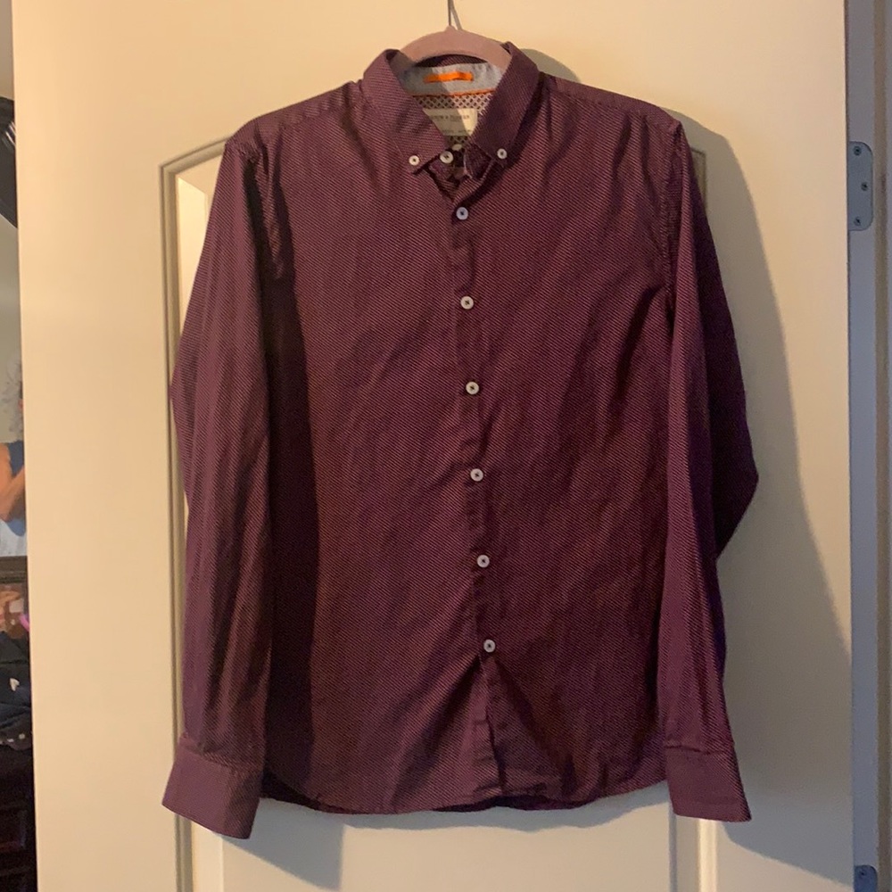 Denim & Flower men’s SLIM FIT button down